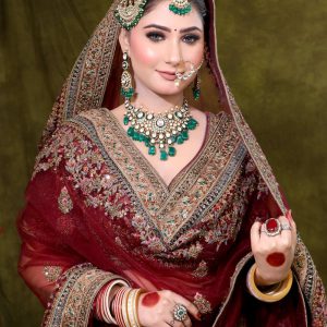 Polki Haath Phool Bracelet
